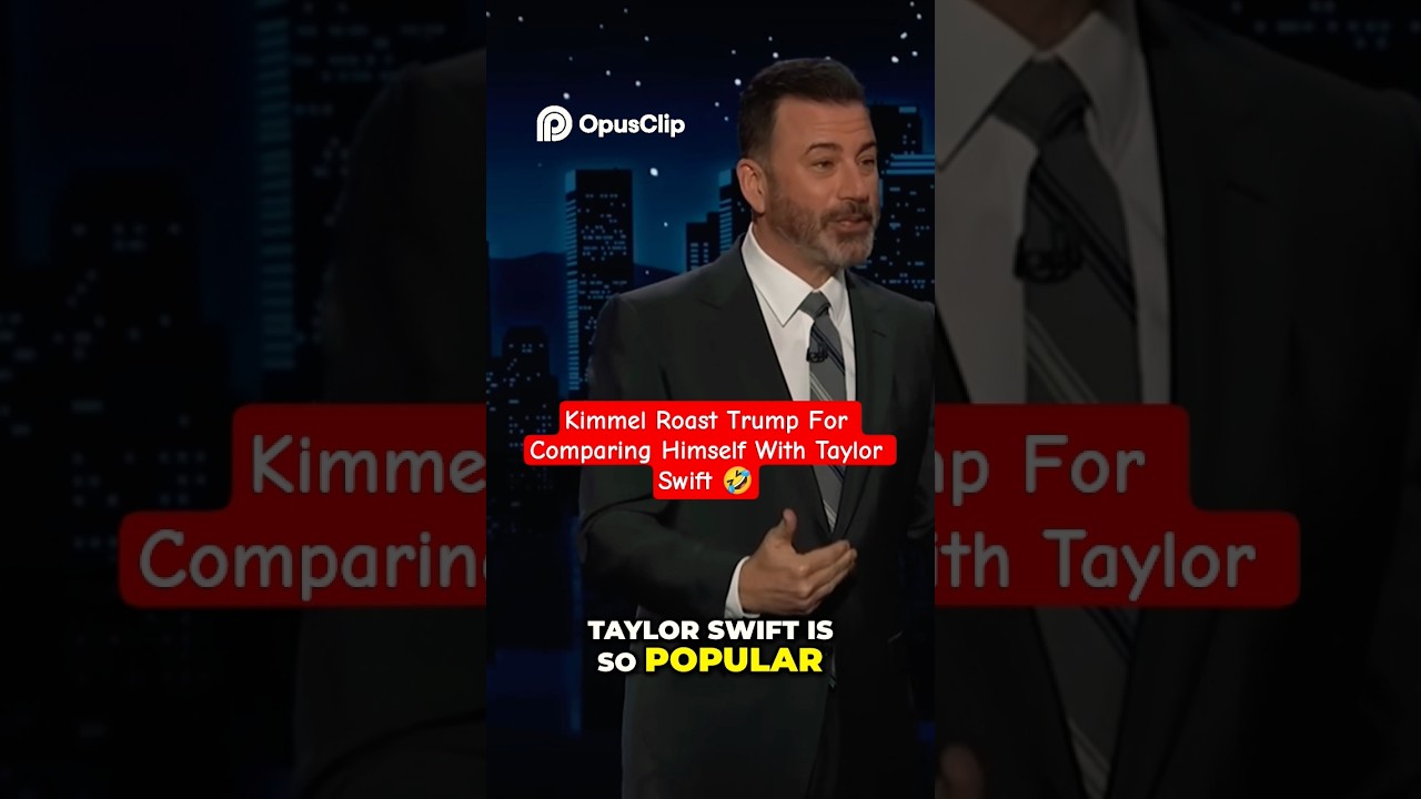 Kimmel Roast Trump Brutally Over Taylor Swift Remarks 🤣 #trump #kimmel #taylorswift #uspolitics #usa