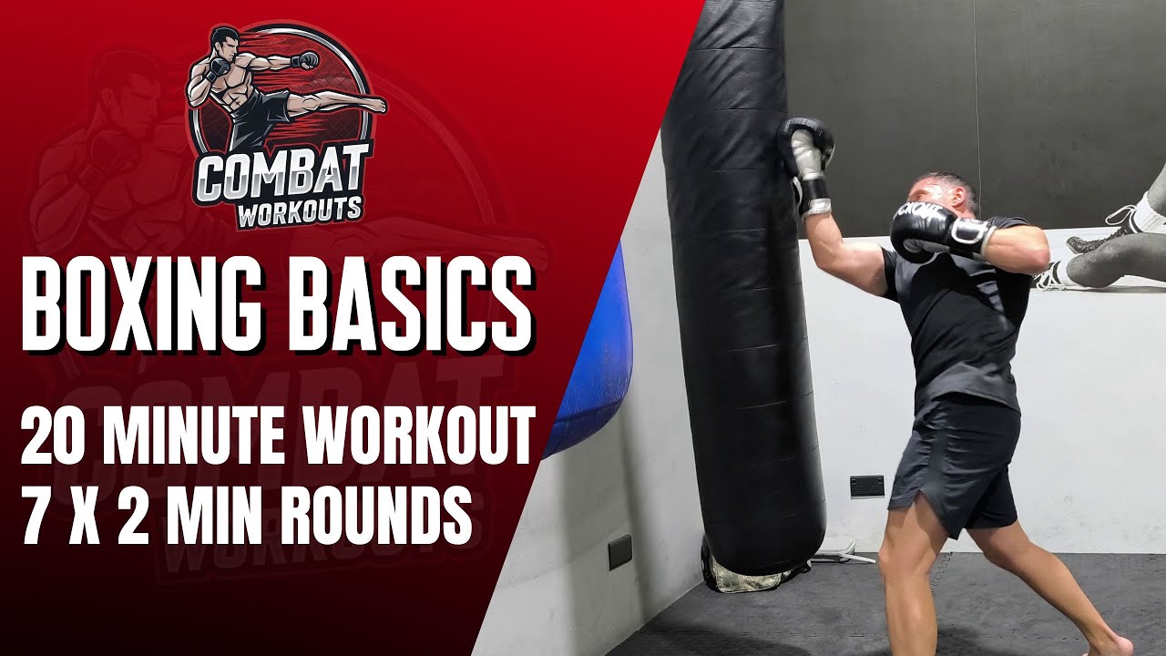 20 Minute Boxing Basics - Follow along bag workout