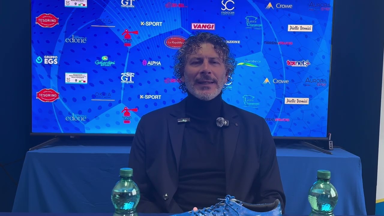 Alessandro Dal Canto dopo la vittoria col Terranuova Traiana
