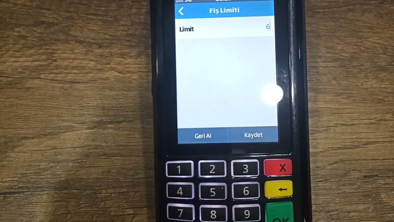 Fiş Limiti Yükseltme 20.700 Tl Limit Gip Yazar Kasa Fiş Limiti Arttırma