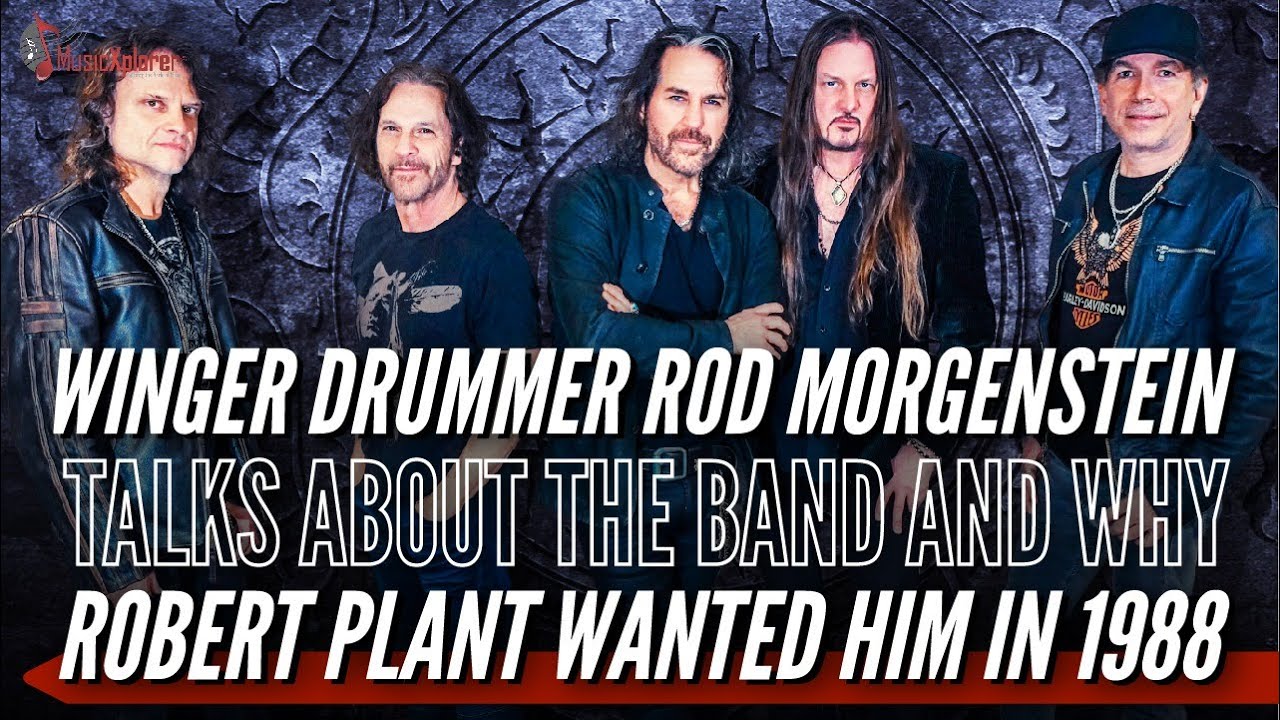 Winger Drummer Rod Morgenstein Talks About the band and why Robert Plant wanted him in 1988. Pt 3
