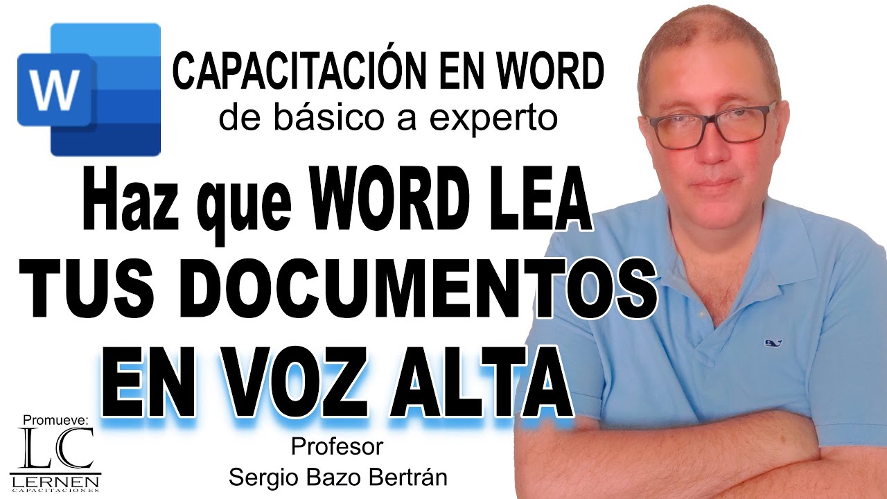 Haz que WORD LEA tus DOCUMENTOS en VOZ ALTA