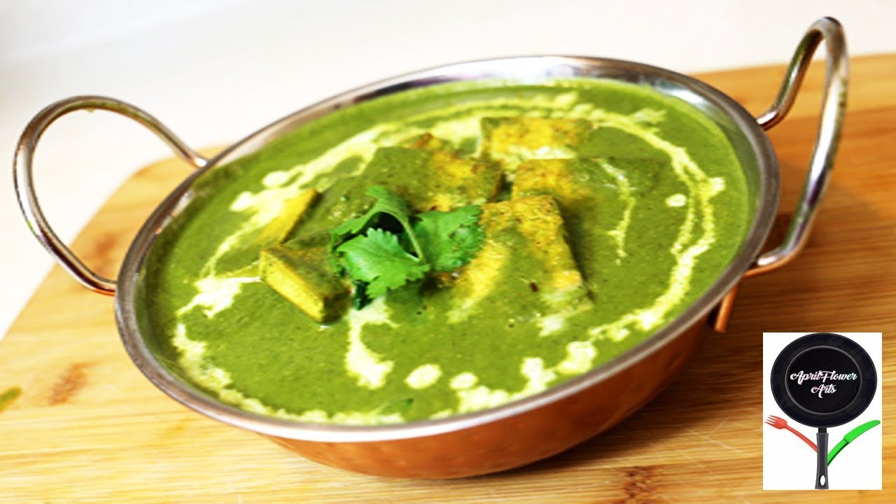 Palak Tofu| Spinach and Tofu Curry| Vegetarian Recipe
