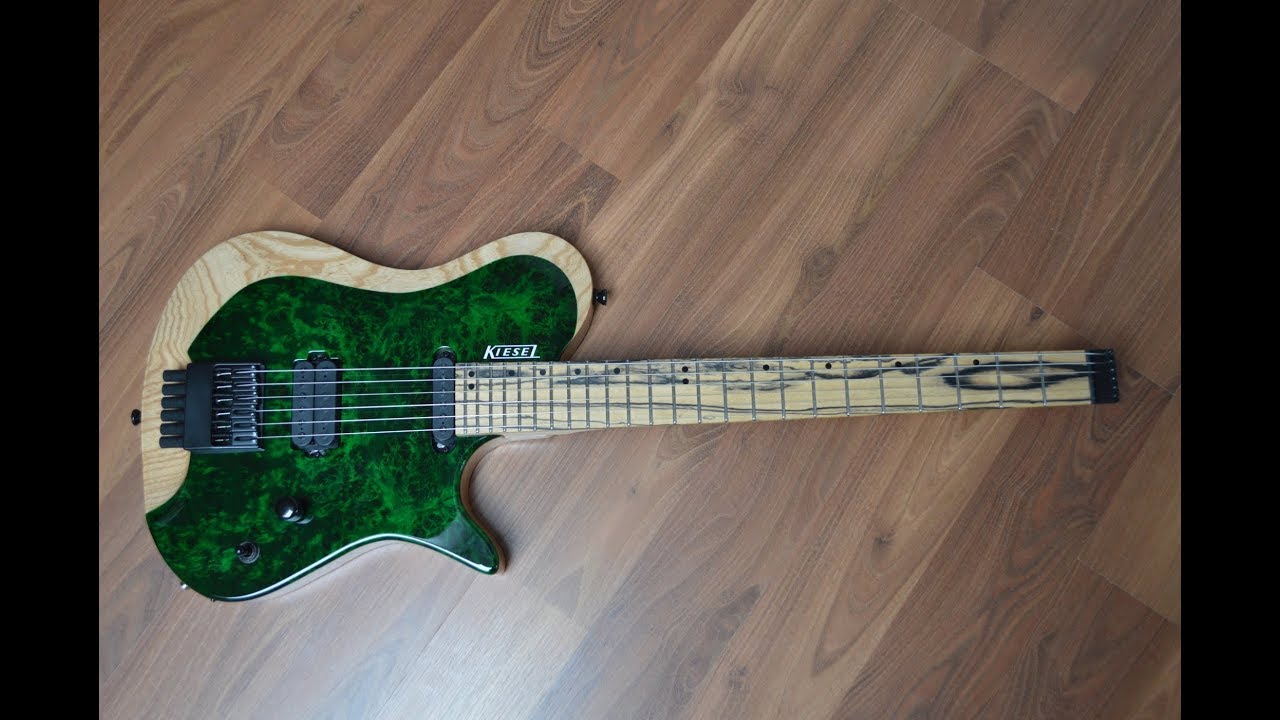 KIESEL GUITARS Zeus 6 - showing off & soundcheck