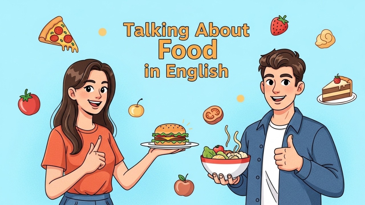 Let’s Talk About Food! | Simple English Conversation Practice