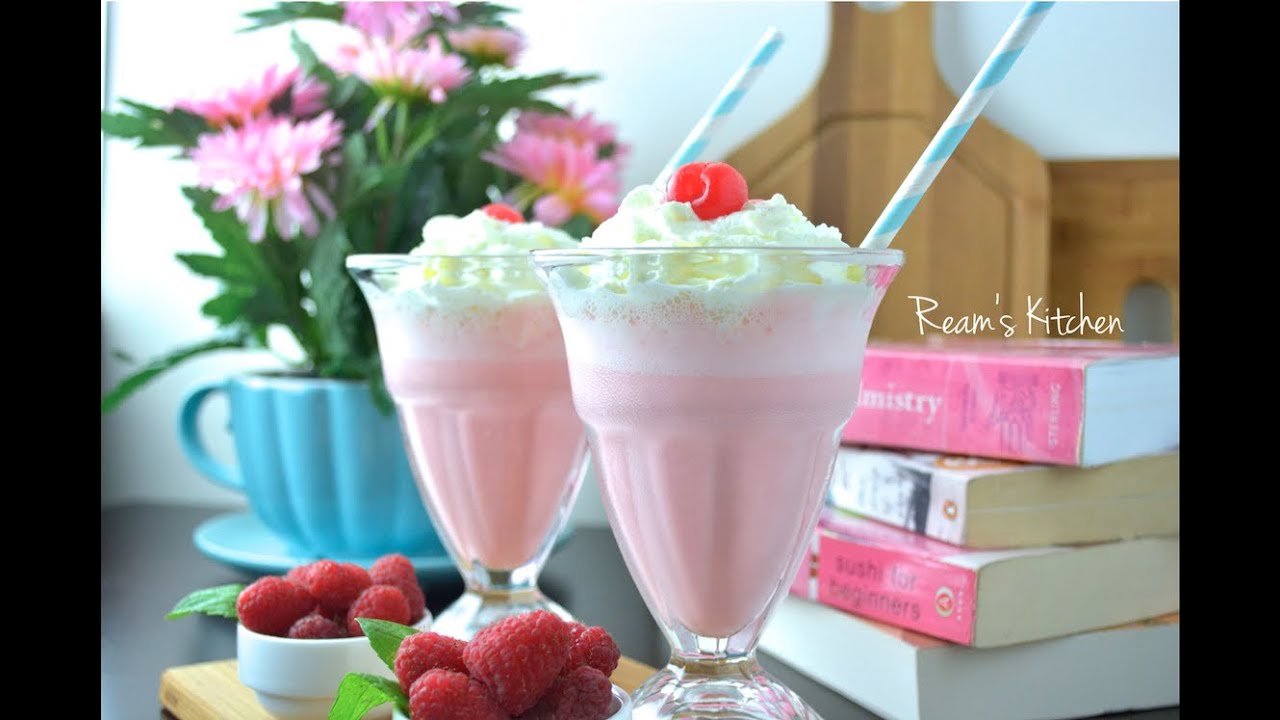 Strawberry Milkshake || ميلك شيك بـ الفراولة