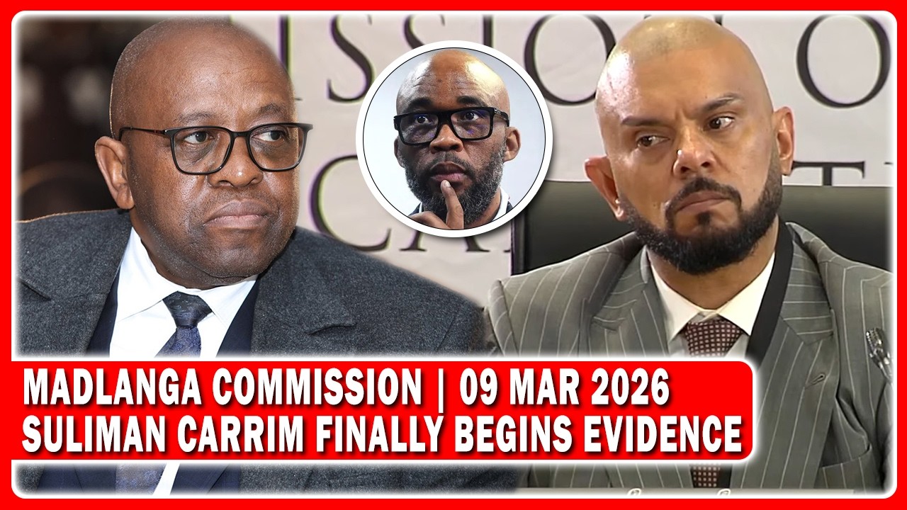 FINALLY Suliman Carrim Begins His Evidence To Madlanga Commission “I Was The Fool, Mogotsi, Matlala”