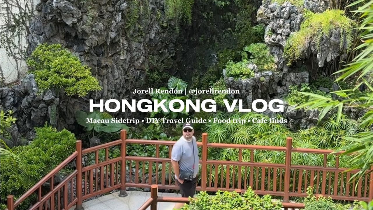 HongKong Vlog: Travel Guide | Jorell Rendon