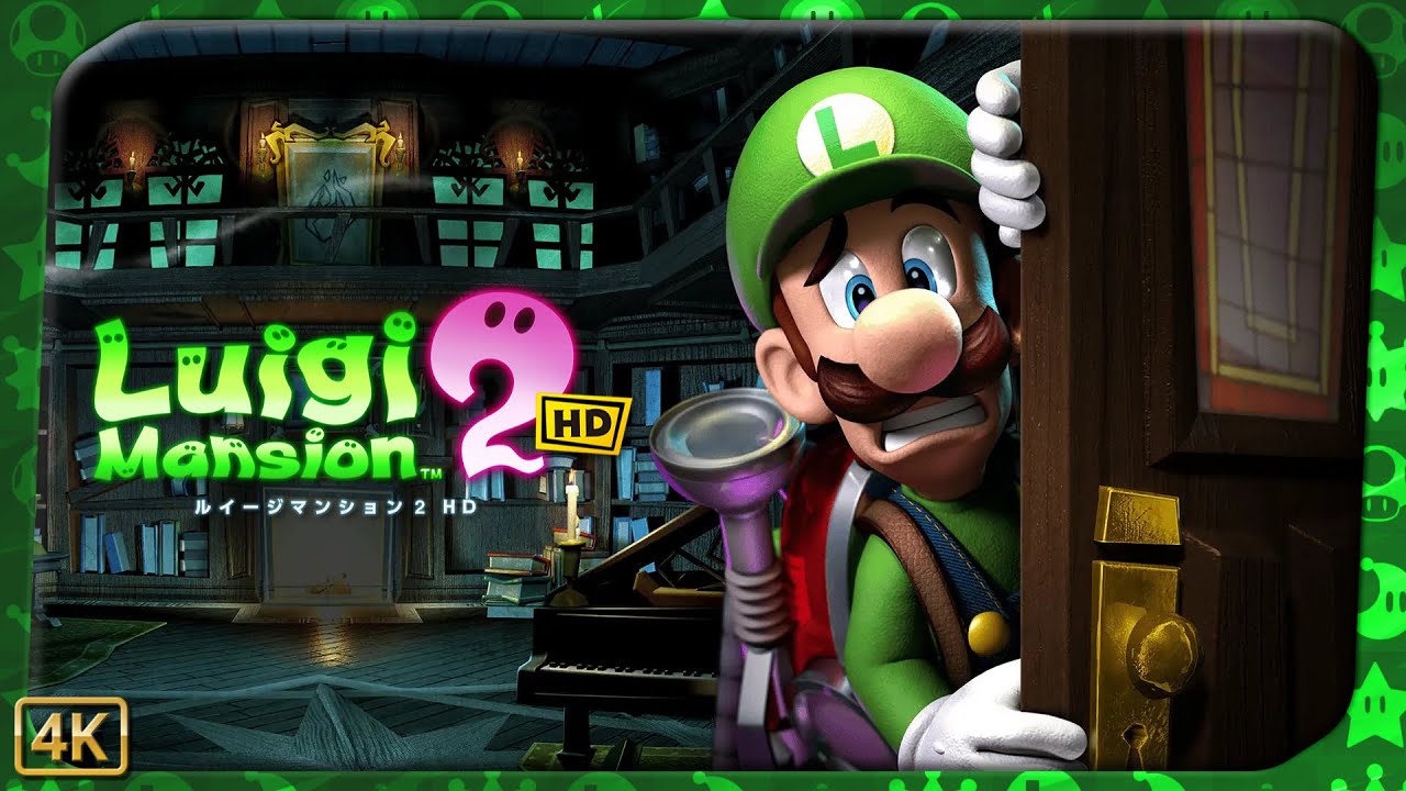 Luigi's Mansion 2 HD ⁴ᴷ Full Playthrough 100% (All 3-Star Medals & Boos)
