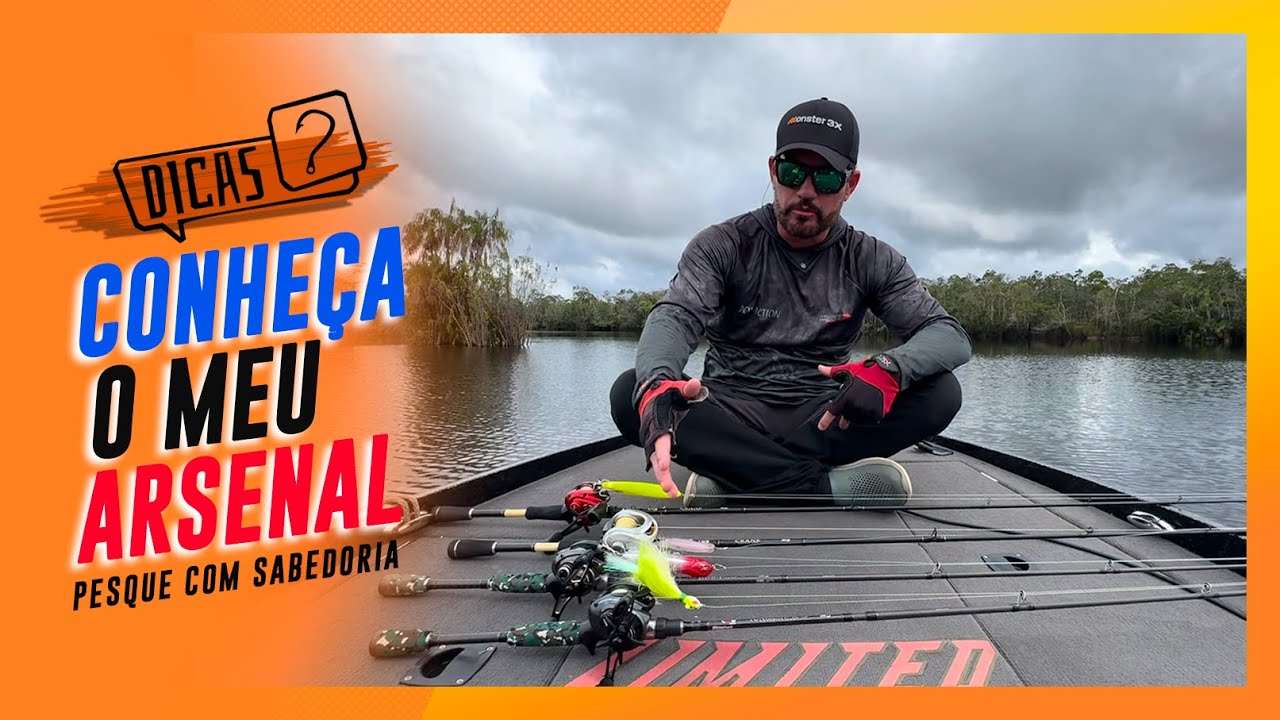 VARAS, CARRETILHAS E ISCAS!! PESCARIA NA AMAZÔNIA🎣🍃