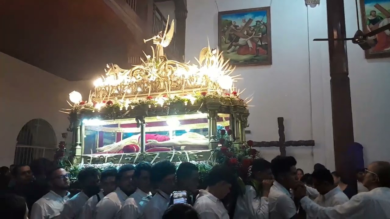 Santo entierro, parroquia el calvario chinandega 2023.