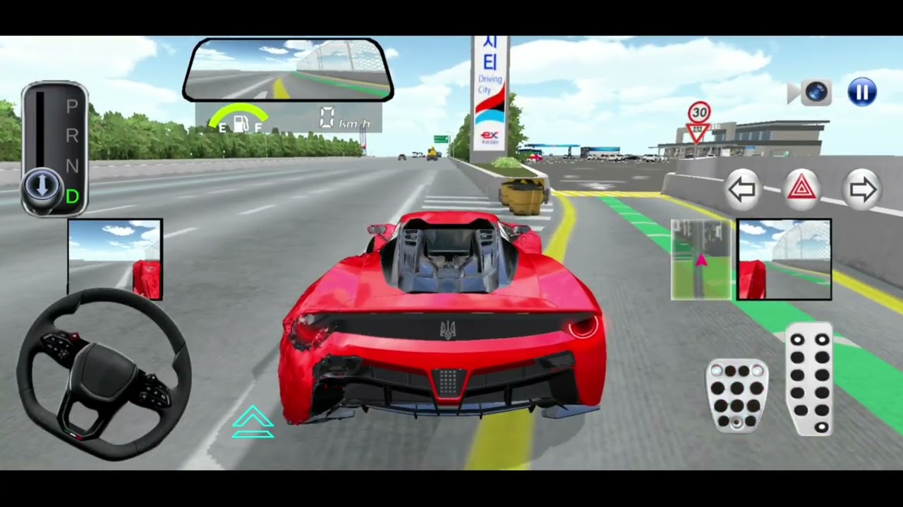 🤯 Best car truck driving simulator 3D game play video all type super car drive highway 😁