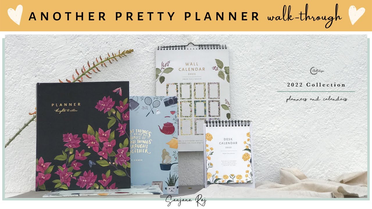 2022 Planners India Walk-Through | Callidsign | Sanjana Raj