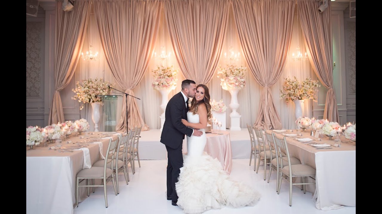 Melissa & Andrew's Cherry Blossom Wedding At Hazelton Manor