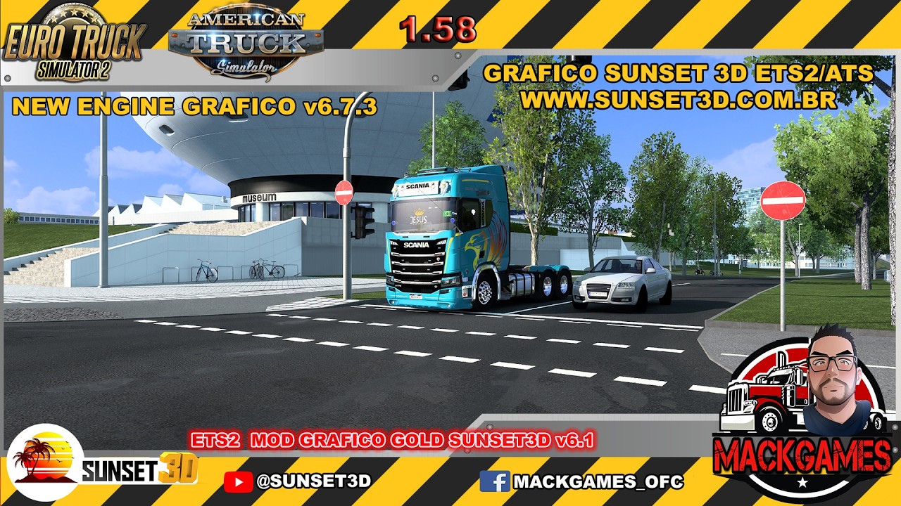 (ETS2 1.58) Portugal x Espanha