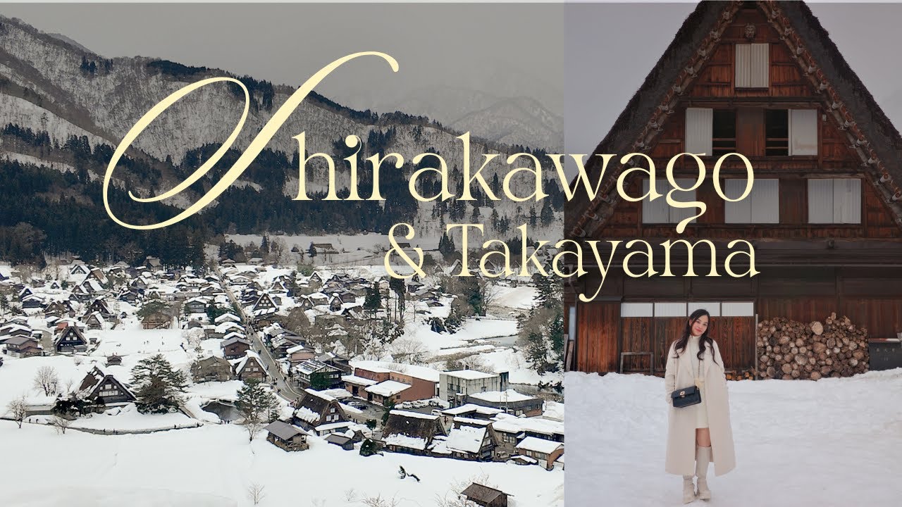 A Winter Escape to Japan's Most Beautiful Village | Shirakawago, Takayama❄️