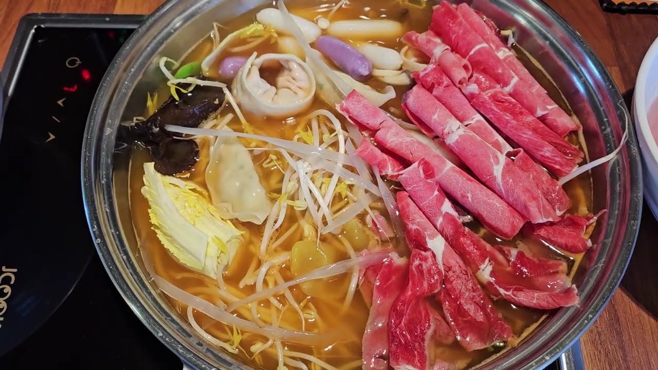 소고기 샤브샤브 맛있당 ㅎㅎ 