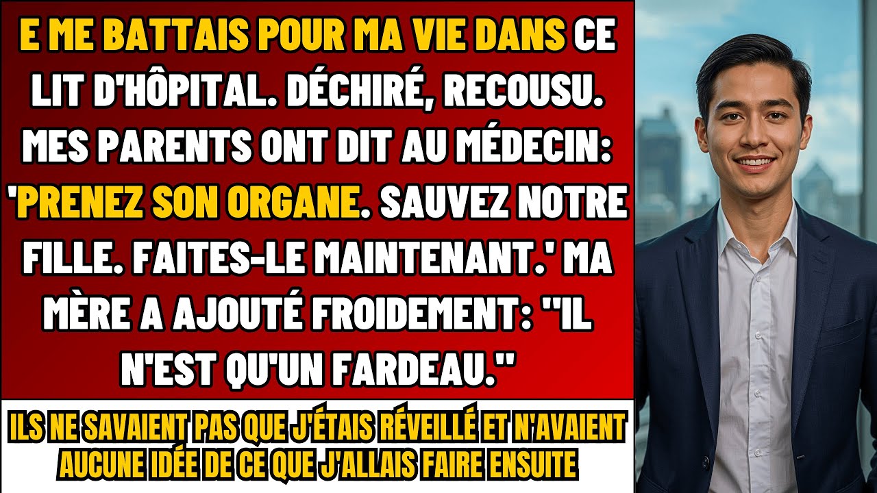 Recousu À L’Hôpital, J’ai Entendu Mes Parents Hurler : 'Prenez Son ORGANE, Sauvez Notre Fille !'