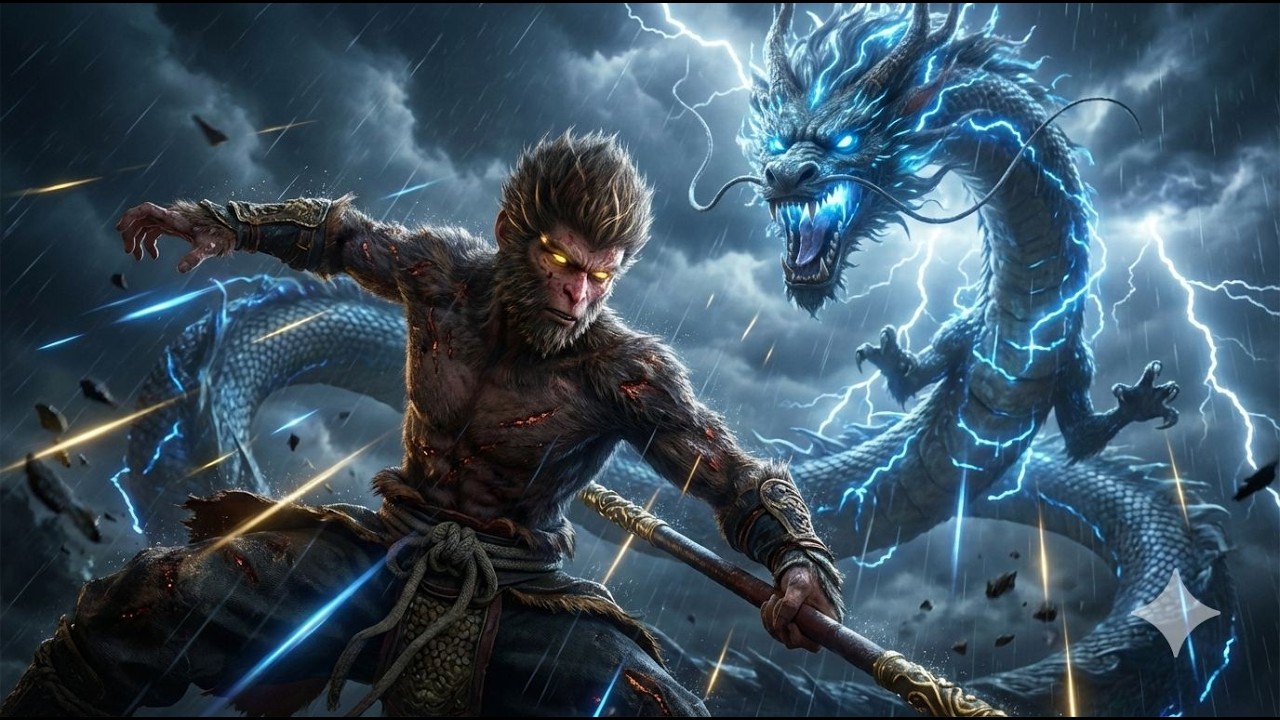 The Most INSANE Boss Fight 😱 Wukong vs Kang Jin Loong ⚡|| #live #blackmythwukonggameplay #wukong