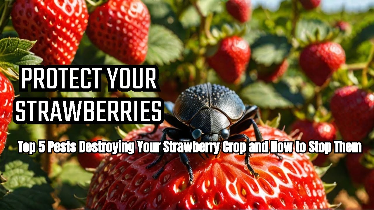 Top 5 Pests Destroying Your Strawberry Crop and How to Stop Them
