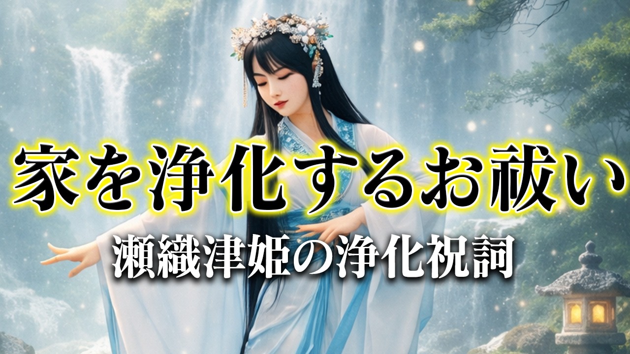 瀬織津姫の家を浄化するお祓い