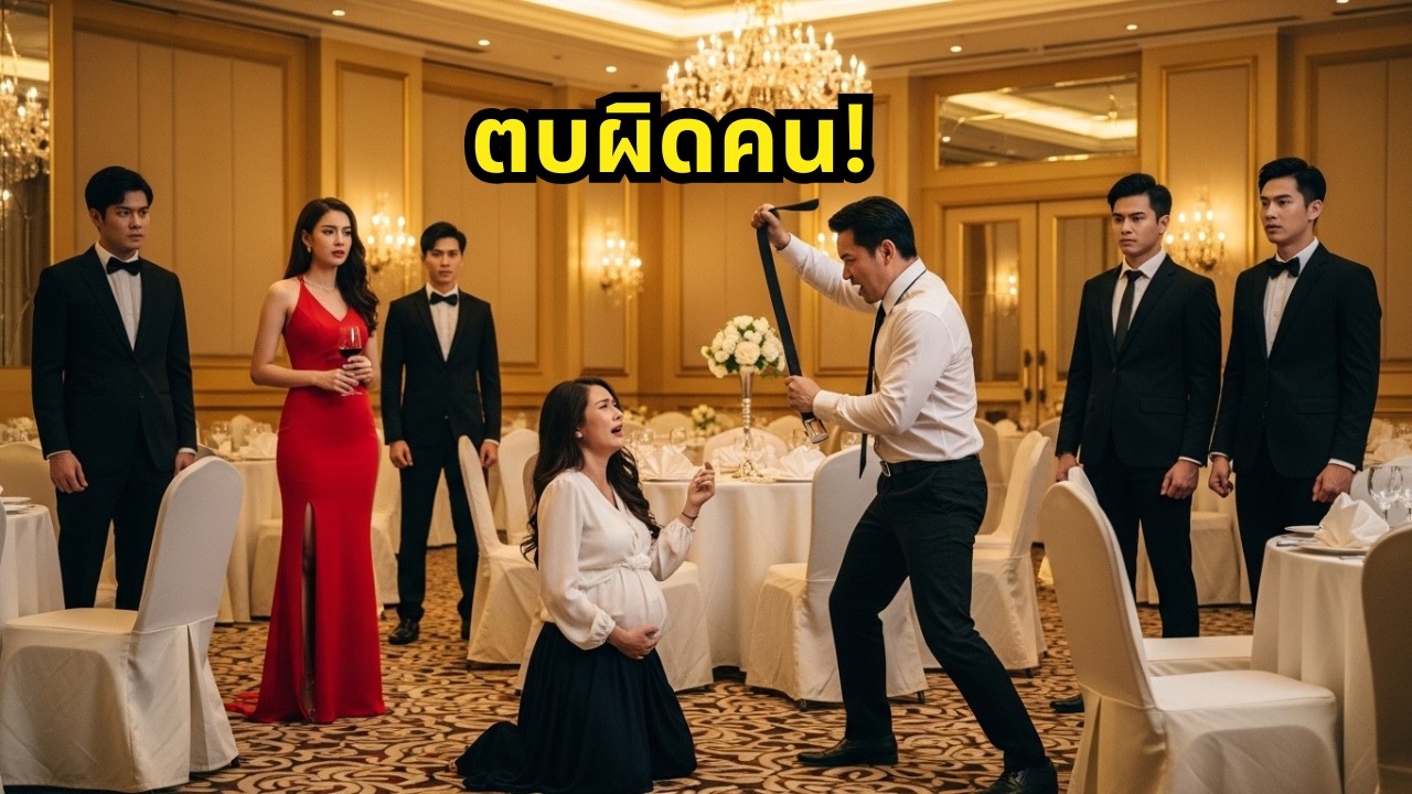 ชกเมียท้องกลางงานหรู แต่ไม่รู้ว่าพ่อเธอคือซีอีโอที่ทรงอำนาจที่สุด!