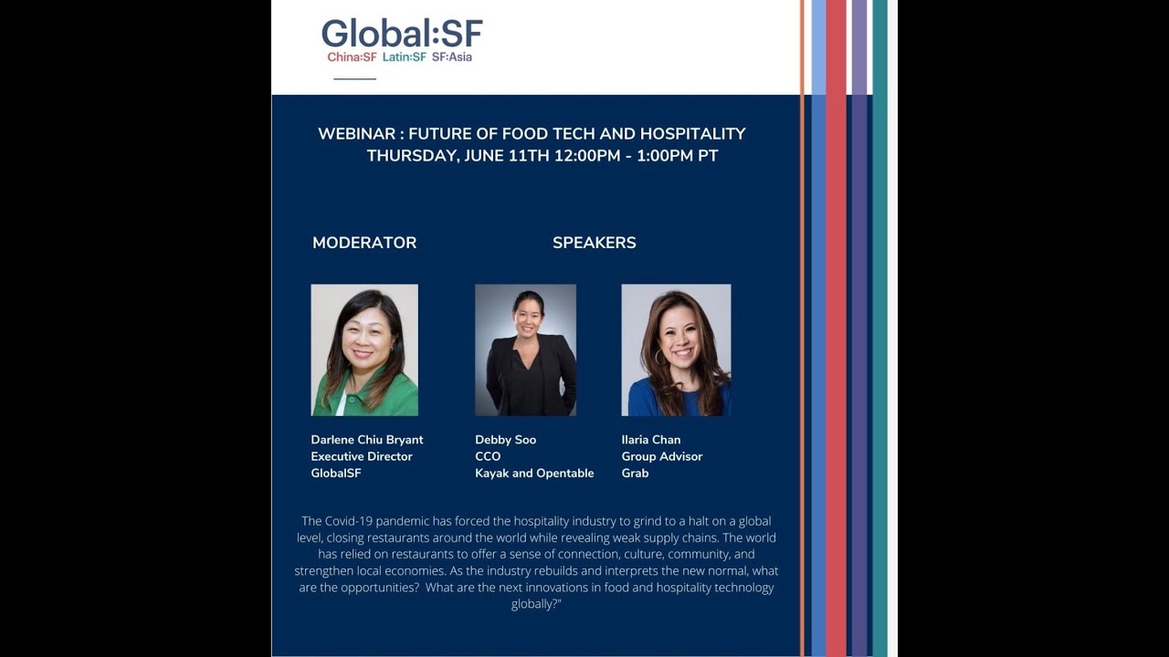 Future of Food Tech & Hospitality | Fireside Chat w/ Ilaria Chan & Debby Soo