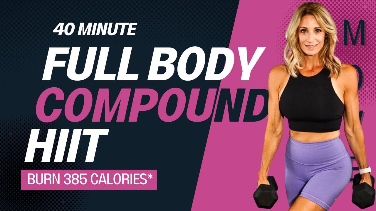 40 Minute Full Body Compound Strength HIIT | 3 Repeater