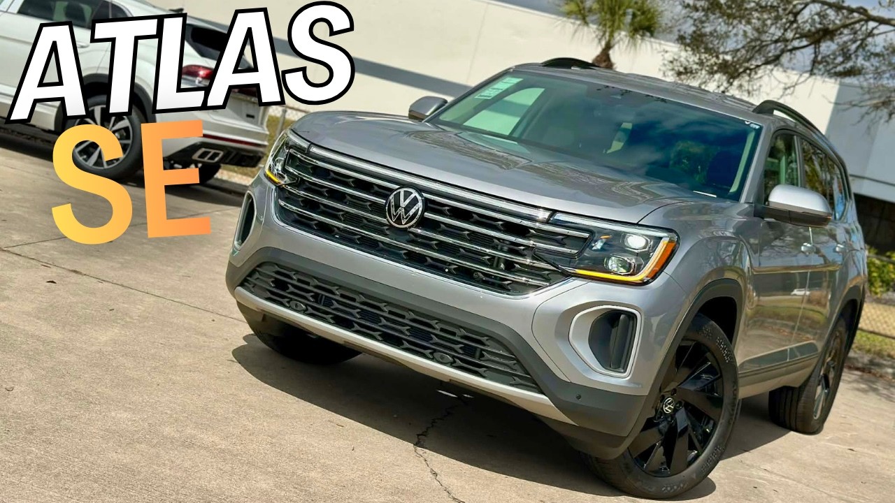 2026 VW Atlas SE w/Technology Has Style, Usability and Safety!