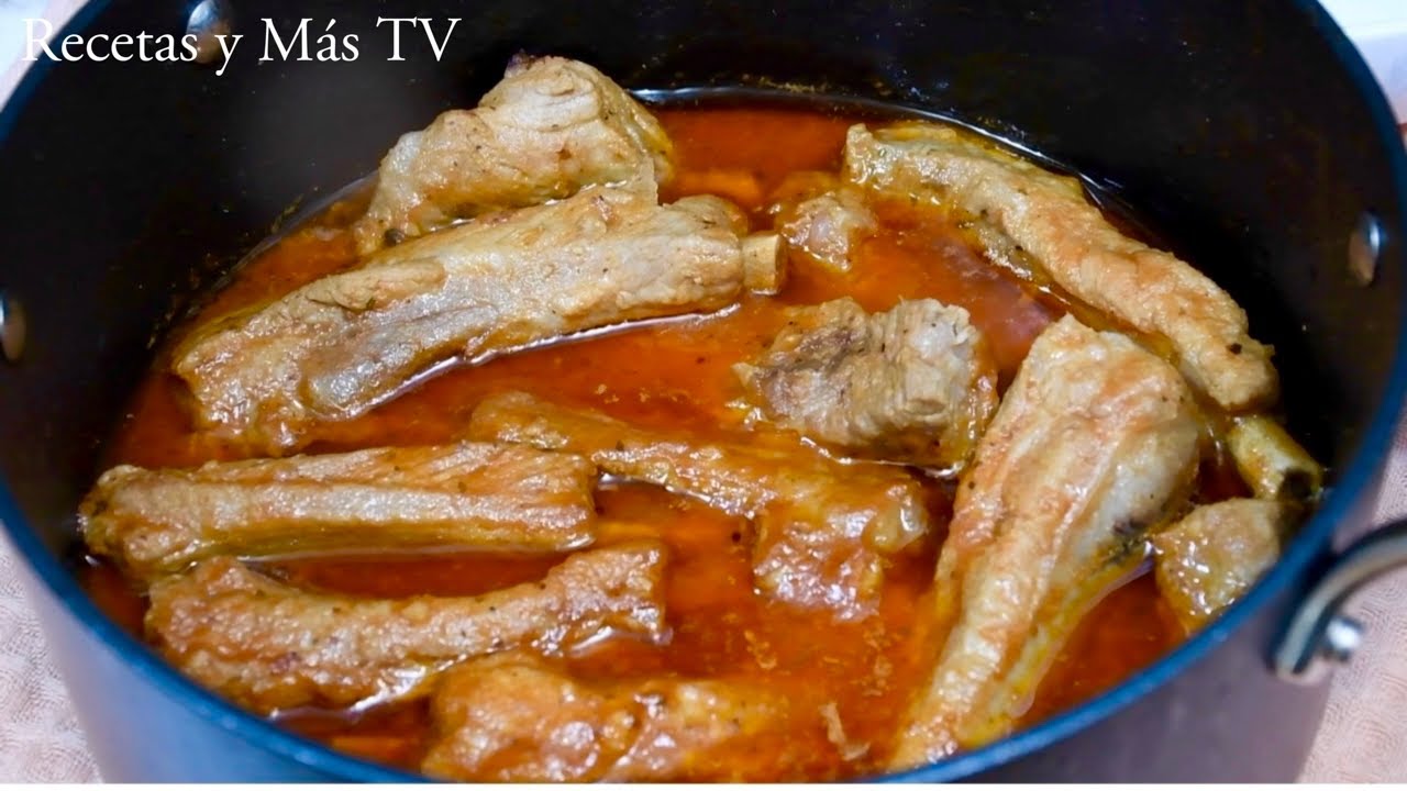 Tienes Que Hacer Est&aacute; Receta Con Costillas de Cerdo Para Chuparte los Dedos