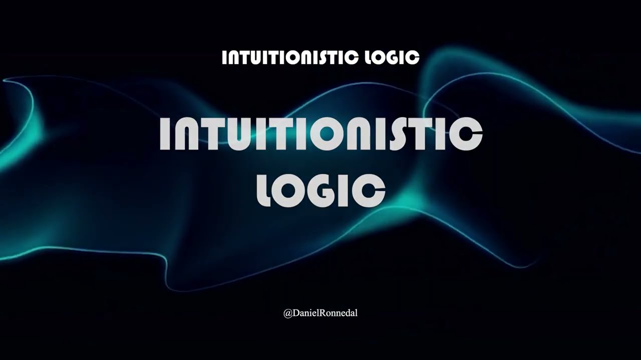 Intuitionistic Logic