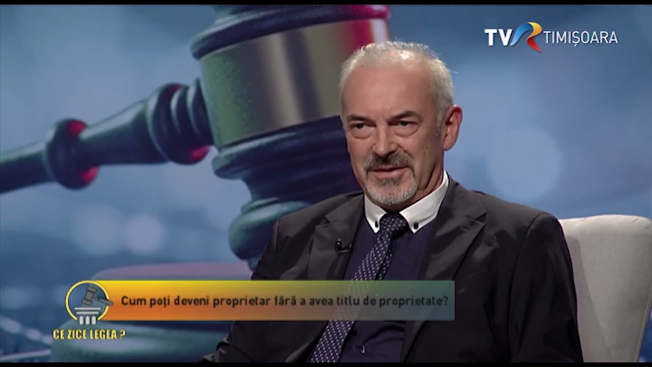 Uzucapiunea &ndash; o formă tăcută, dar puternică, de dob&acirc;ndire a proprietății #CeZiceLegea @TVRTM