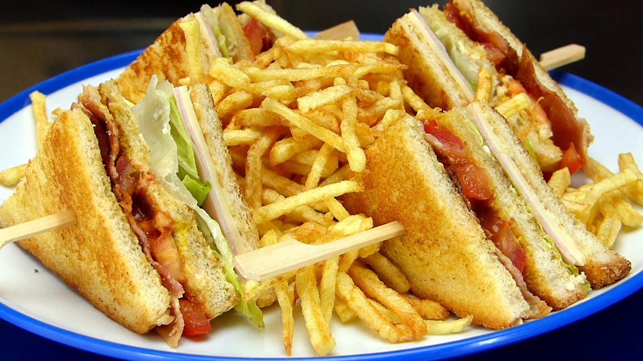 SANDWICH CLUB 👈 RECETA CLUBHOUSE AUTENTICO ✅