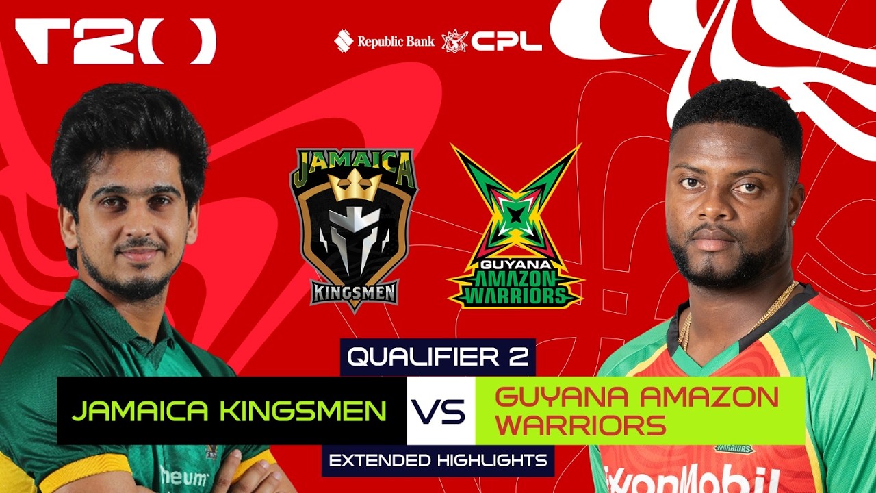 Extended Highlights | QUALIFIER 2 | Guyana Amazon Warriors vs Jamaica Kingsmen | CPL 2026
