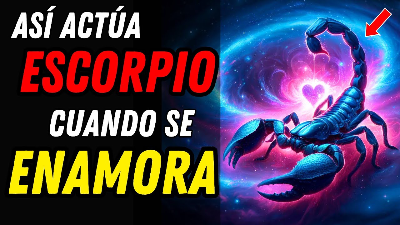 COMO SABER SI UN HOMBRE ESCORPIO ESTÁ ENAMORADO DE TI ♏ 12 Pruebas y Señales Evidentes