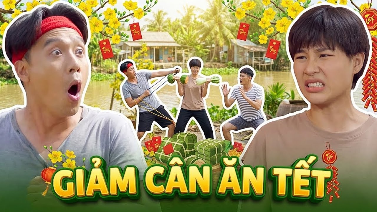 PHIM TẾT VIỆT NAM 2026 | GIẢM CÂN ĂN TẾT | Phim Hài Tết Việt Nam Mới 2026 | Phim Tết Miền Tây THVL