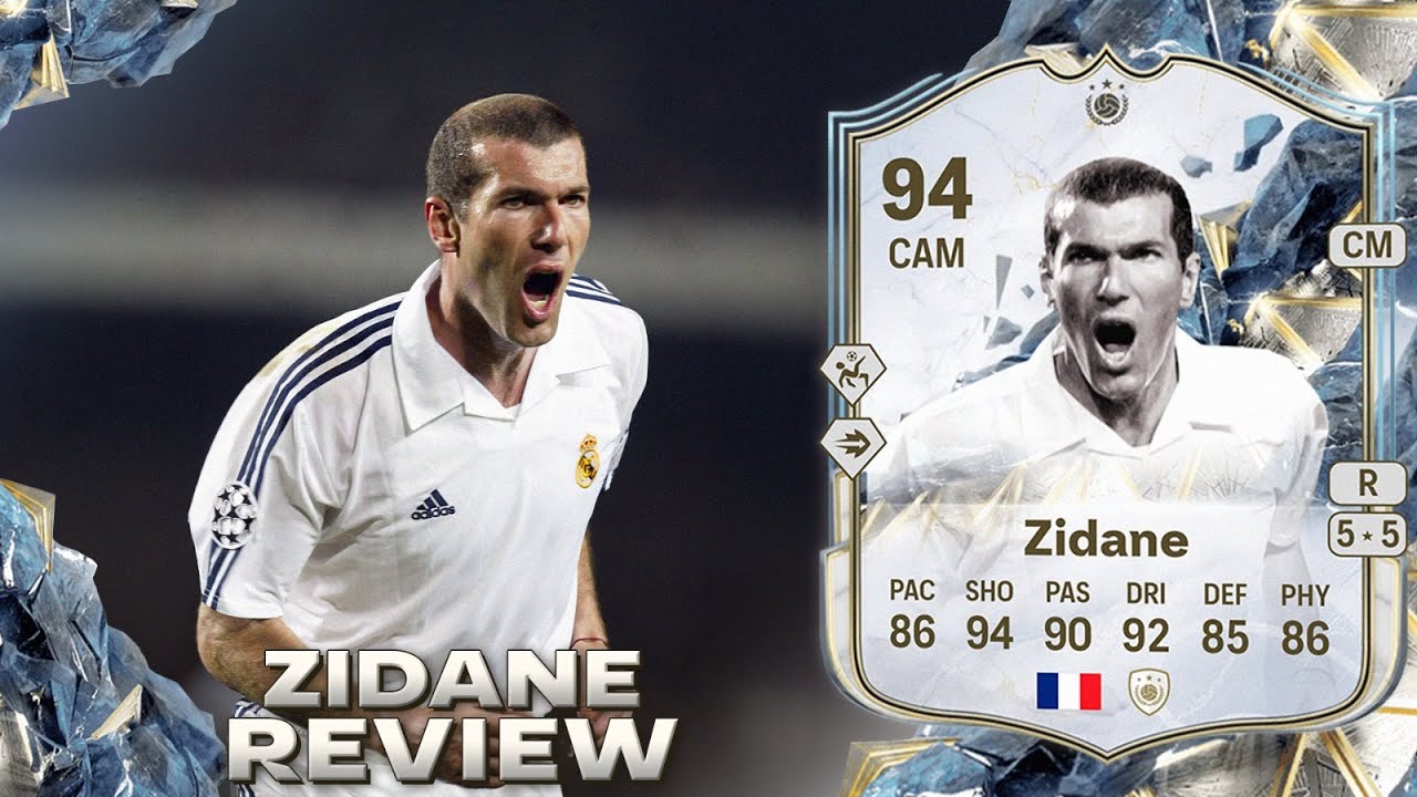 ESTA CARTA NO TIENE SENTIDO 🤯 94 ZIDANE FC 25 ICONO ERAS DEL TOTY 2002 REVIEW
