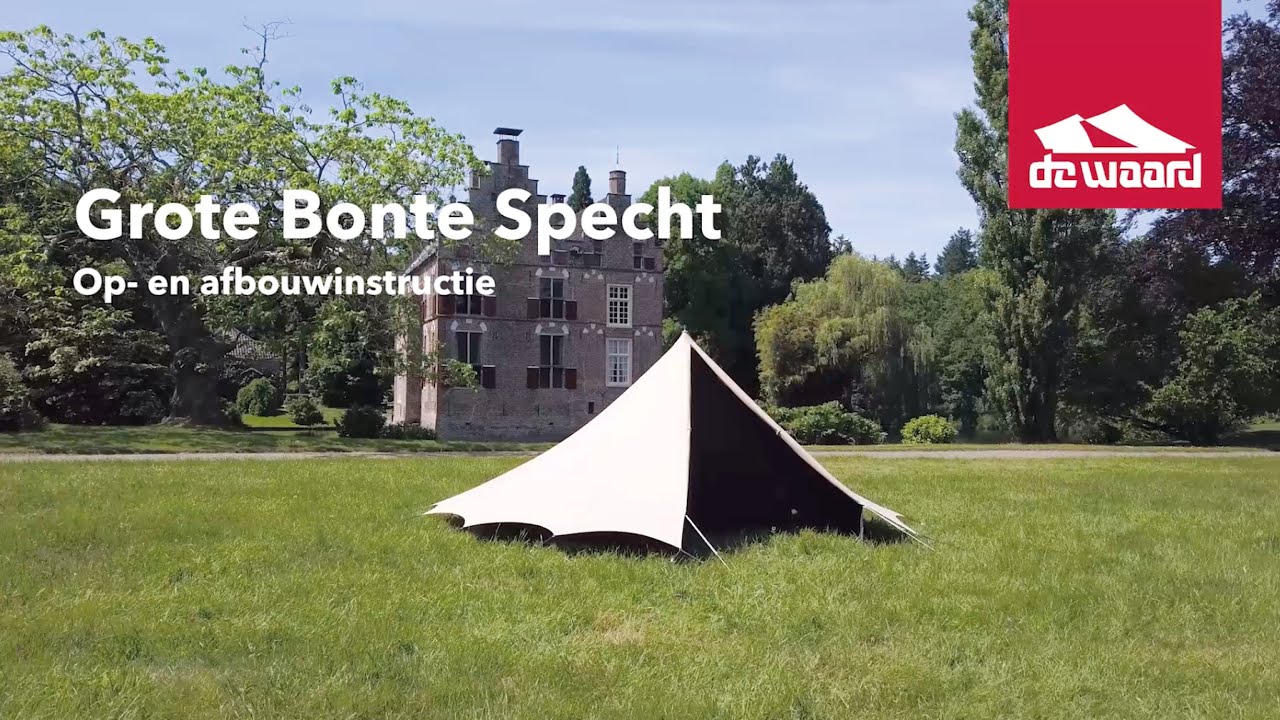 Grote Bonte Specht op- en afbouwinstructie