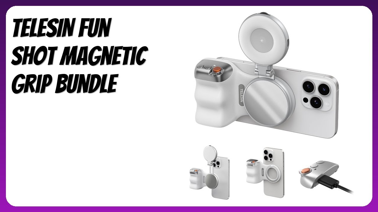 REVIEW (2026): TELESIN Fun Shot Magnetic Grip Bundle. Features