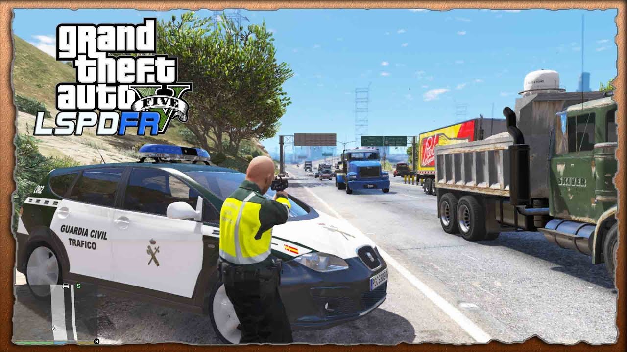 🚔 LSPDFR | DÍA 491 | GC - TRAFICO - ME ESCONDO CON EL NUEVO RADAR