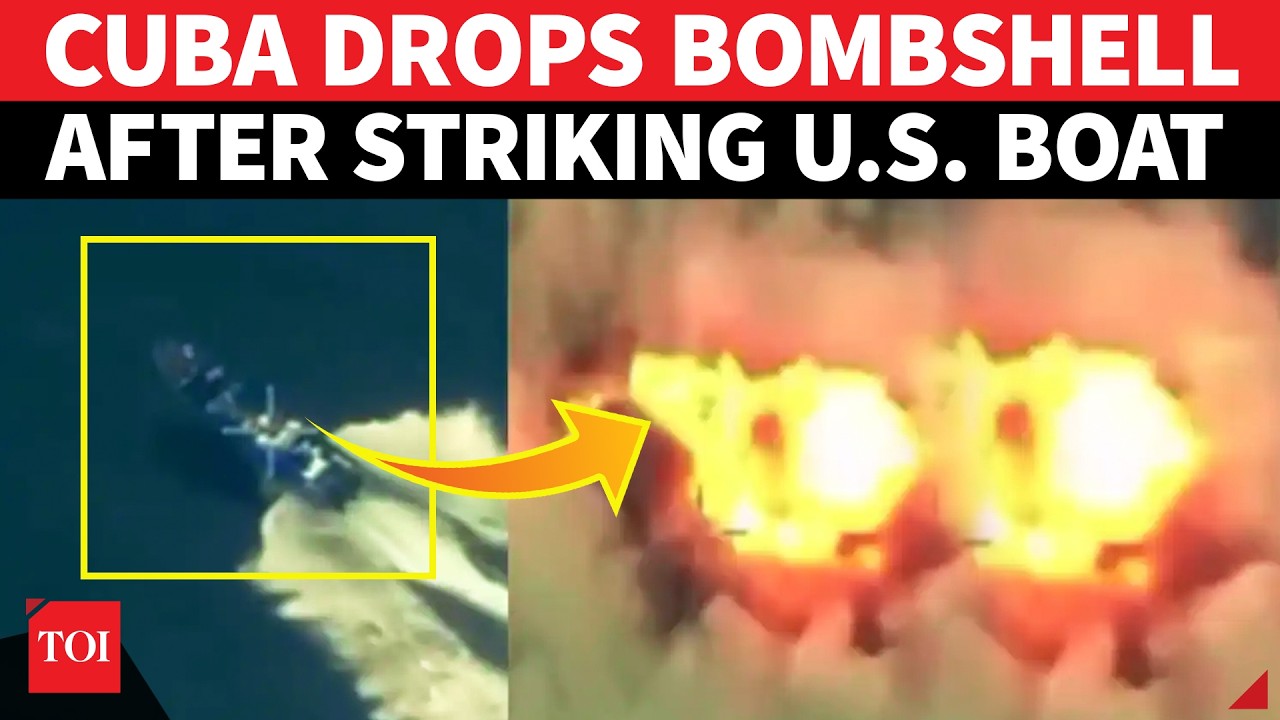 'They Were Coming To Hit Us': Cuba Confirms Striking American Boat; 4 Armed Men Killed Aboard Vessel