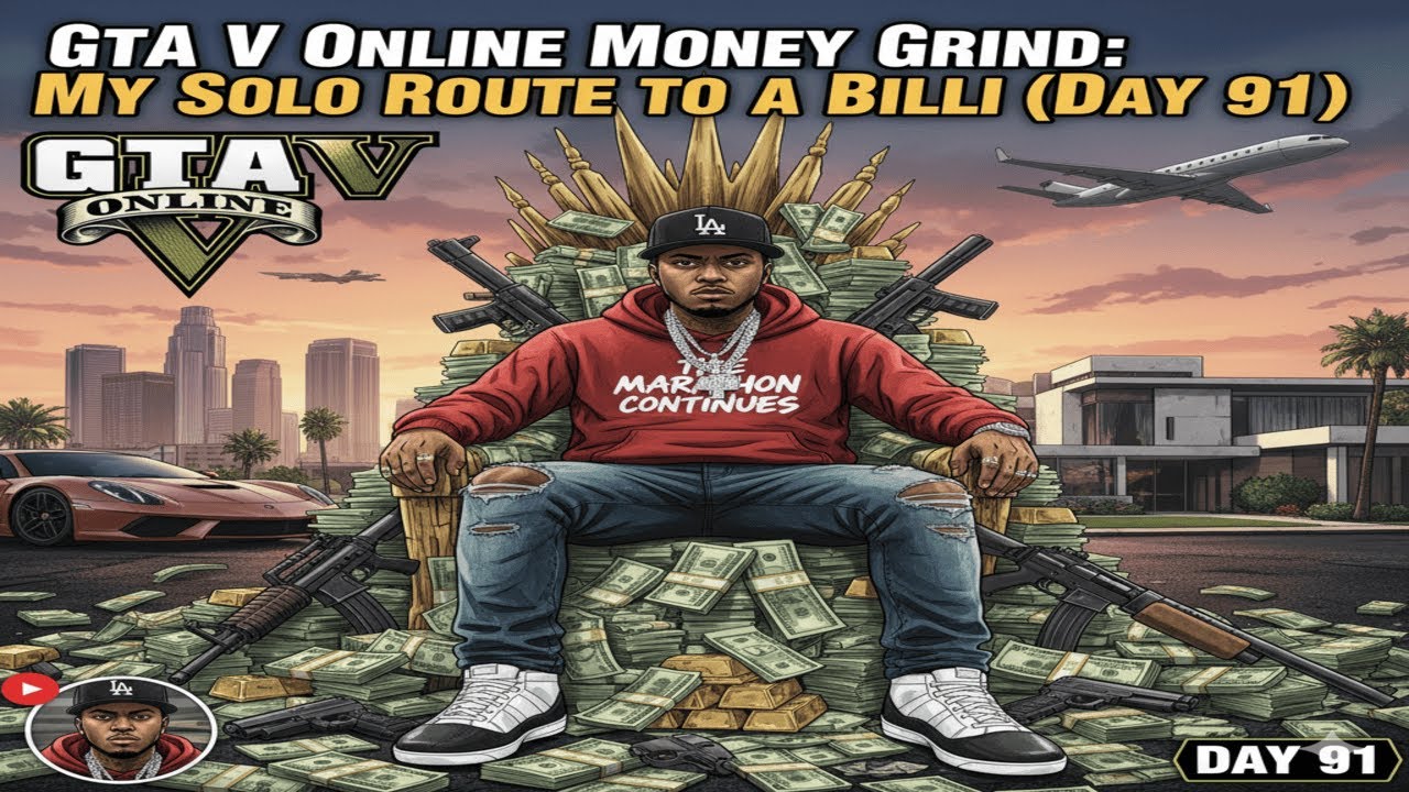 Day 91 - GTA V Online Money Grind: My Solo Route to a Billi