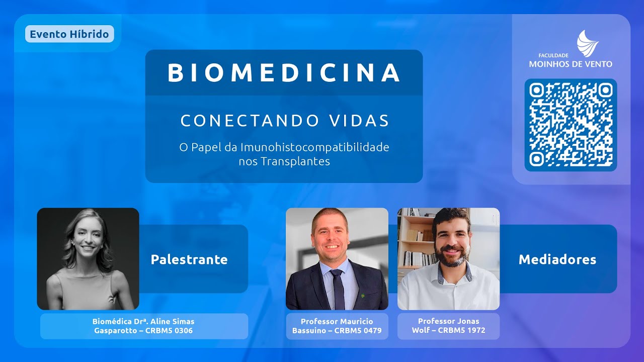 Palestra | Conectando Vidas: O Papel da Imunohistocompatibilidade nos Transplantes
