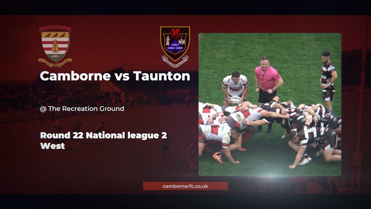 Camborne vs Taunton - Round 22 National league 2 West