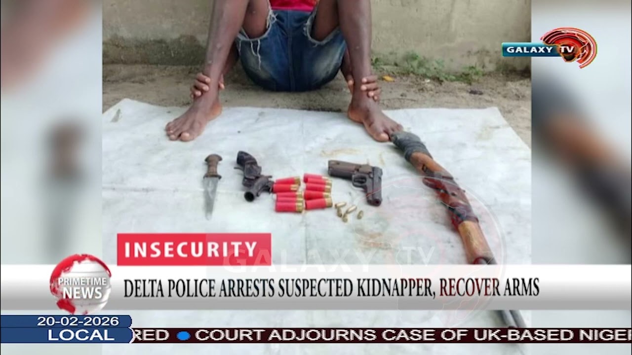 DELTA POLICE ARRESTS SUSPECTED KIDNAPPERS,RECOVERS ARMS
