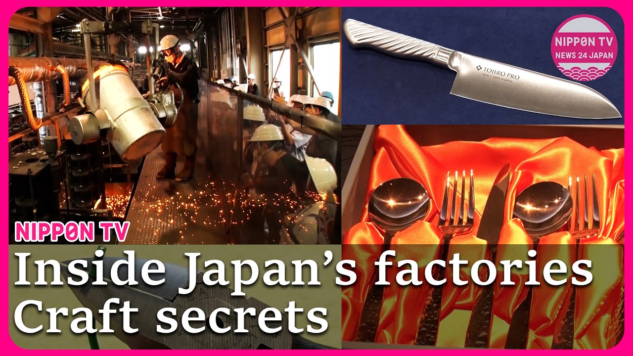 Inside Japan’s factory festival: Where Nobel Banquet forks are made ​