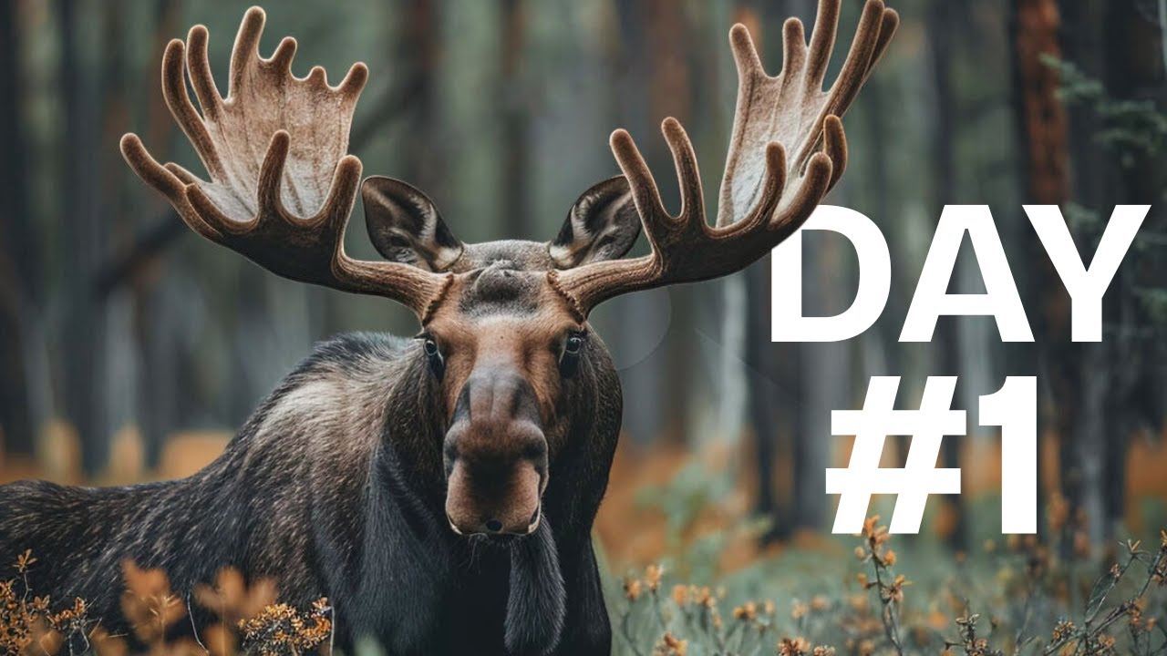 The Great Moose Migration (Den stora älgvandringen) | Nature Relaxing Video