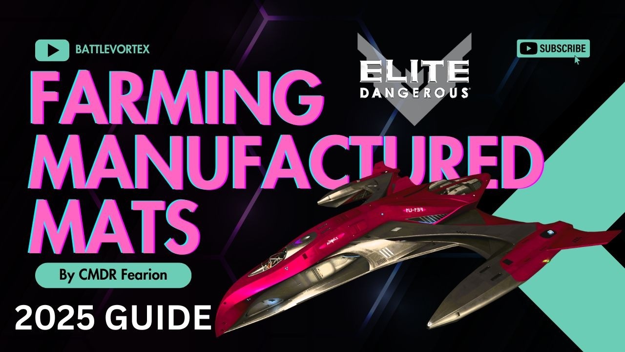 Руководство боевого пилота по поиску искусственных материалов в Elite Dangerous