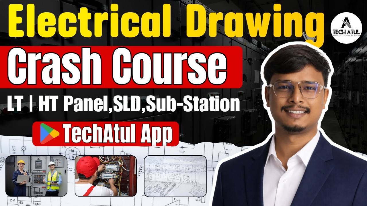 Electrical Drawing Crash Course Details Explanation. Techatul.