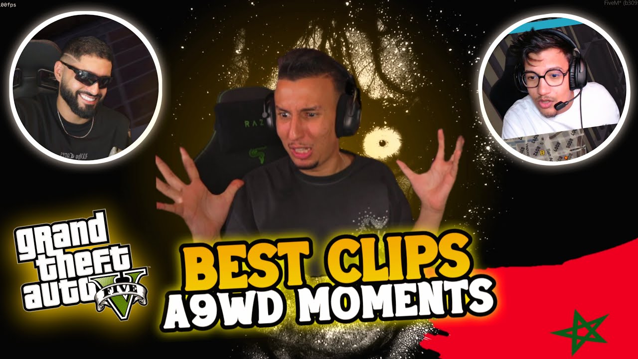 GTARP MAROC 🇲🇦 | BEST CLIPS  MOROCCAN STREAMERS 😂